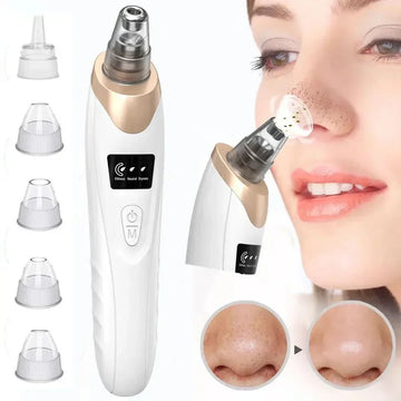 5 in 1 Electric Blackhead Remover, Vacuum Acne Cleaner, Black Spots Removal Device