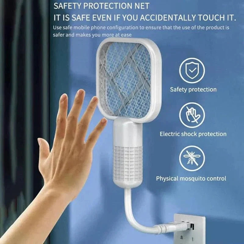 Mini Mosquito Killer Racket – Portable Electric Insect Zapper - Ventrokahome